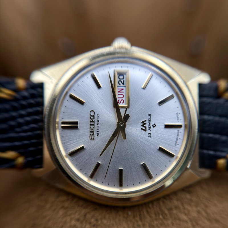 Seiko Seiko - Lord Matic [Near-Mint] 金響 (Kinkyō) – Golden Echo - No Reserve Price - 5606-7000 - Men - 1970-1979  vintage watch - image 23