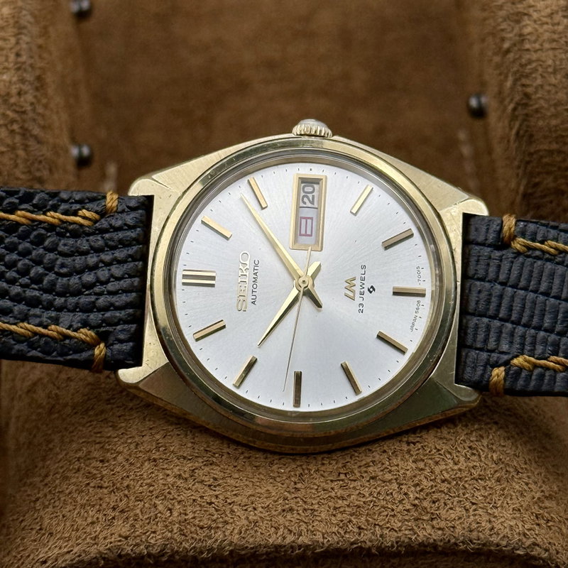Seiko Seiko - Lord Matic [Near-Mint] 金響 (Kinkyō) – Golden Echo - No Reserve Price - 5606-7000 - Men - 1970-1979  vintage watch - image 28