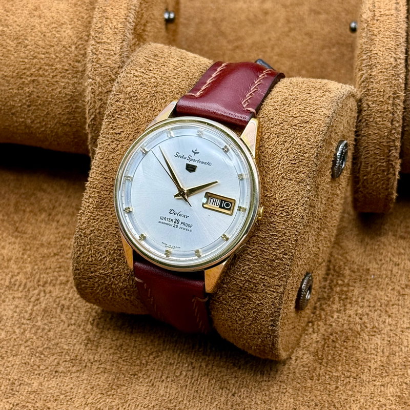 Seiko Seiko - Sportsmatic Deluxe [Near-Mint] 白暈 (Byakugun) – Pale Aura - No reserve price - 427980 - Men - 1964 vintage watch - image 10