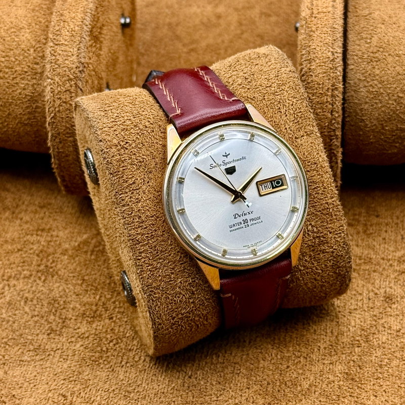 Seiko Seiko - Sportsmatic Deluxe [Near-Mint] 白暈 (Byakugun) – Pale Aura - No reserve price - 427980 - Men - 1964 vintage watch - image 11