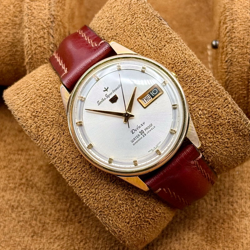 Seiko Seiko - Sportsmatic Deluxe [Near-Mint] 白暈 (Byakugun) – Pale Aura - No reserve price - 427980 - Men - 1964 vintage watch - image 12