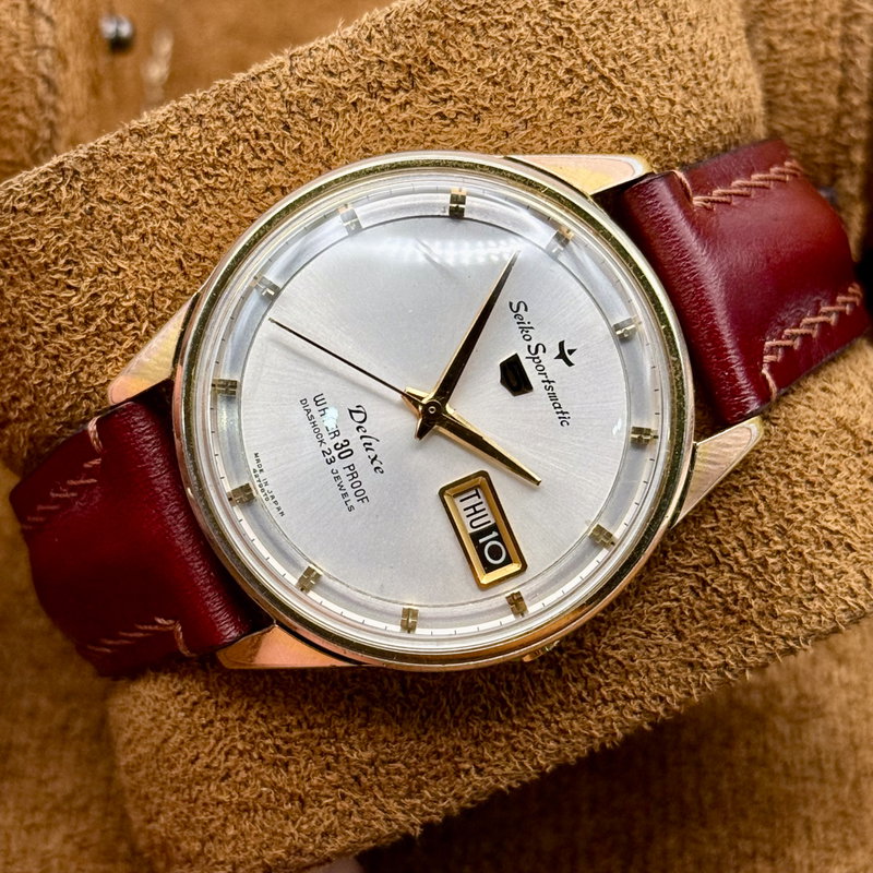 Seiko Seiko - Sportsmatic Deluxe [Near-Mint] 白暈 (Byakugun) – Pale Aura - No reserve price - 427980 - Men - 1964 vintage watch - image 13