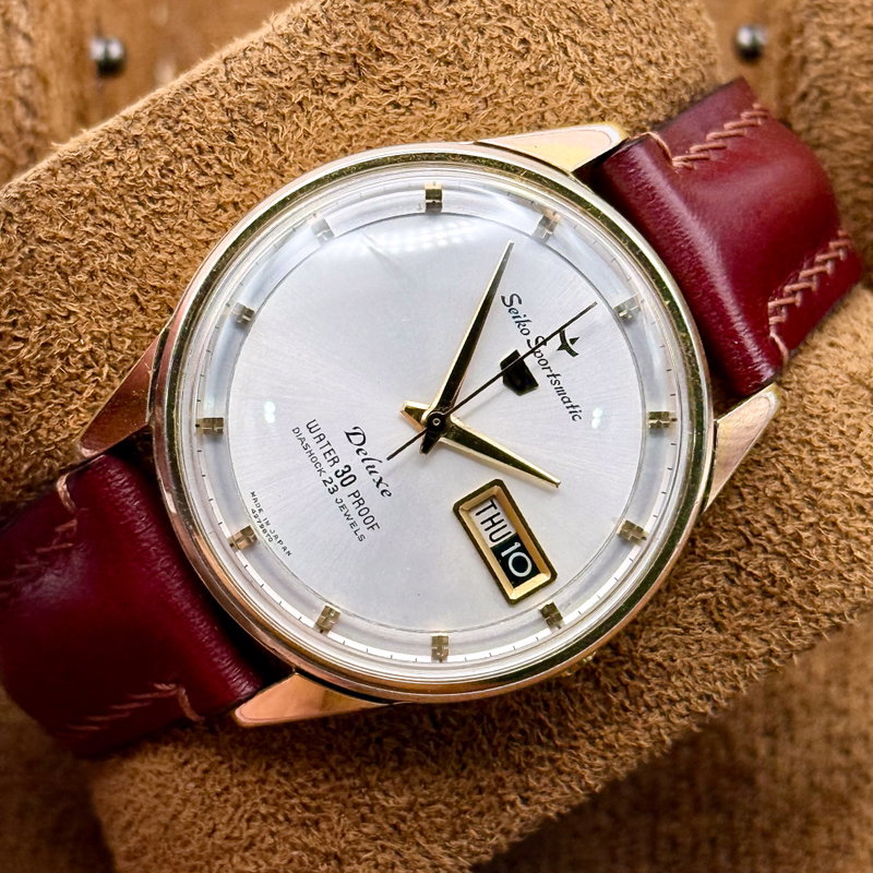 Seiko Seiko - Sportsmatic Deluxe [Near-Mint] 白暈 (Byakugun) – Pale Aura - No reserve price - 427980 - Men - 1964 vintage watch - image 15