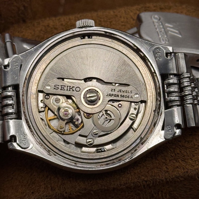 Seiko Seiko - Lord Matic "Blue Sunburst" 螺光 – Rako – Spiral Light - No reserve price - 5606-5140 - Men - 1973 vintage watch - image 22