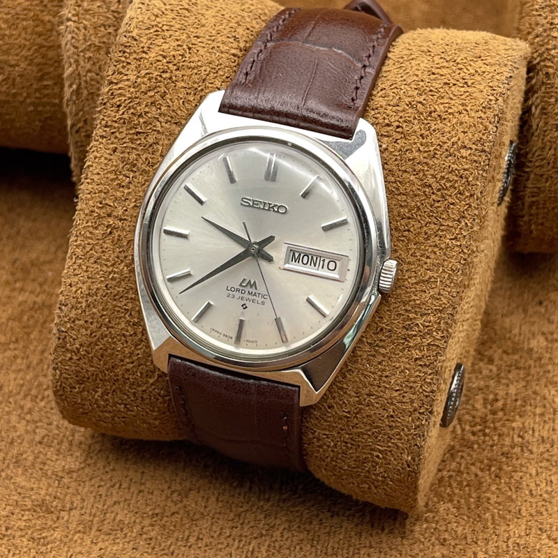 Seiko Seiko - LM "Near-Mint" (Rinkō) – Dignified Light - No Reserve Price - 5606-7000 - Men - 1971 vintage watch - image 14