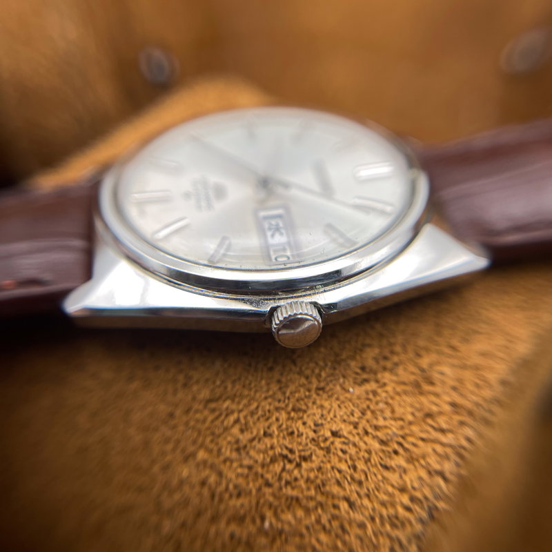 Seiko Seiko - LM "Near-Mint" (Rinkō) – Dignified Light - No Reserve Price - 5606-7000 - Men - 1971 vintage watch - image 17