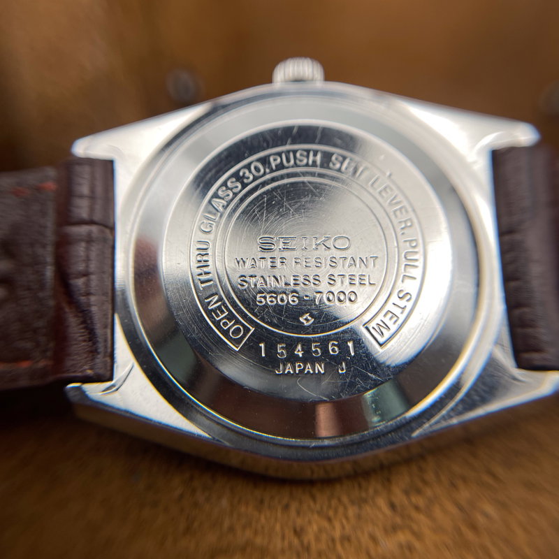 Seiko Seiko - LM "Near-Mint" (Rinkō) – Dignified Light - No Reserve Price - 5606-7000 - Men - 1971 vintage watch - image 22