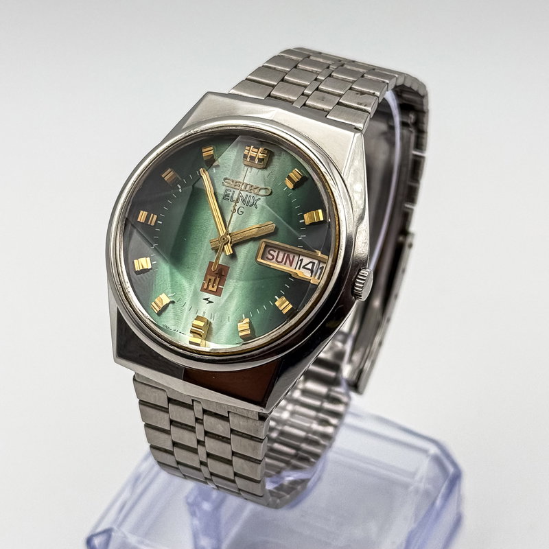 Seiko Seiko - Elnix 光雫 (Kōshizuku) – Droplets of Light - No reserve price - 0723-6020 - Men - 1973 vintage watch - image 1