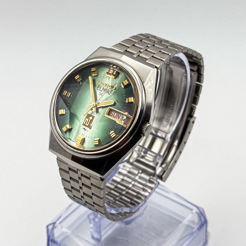 Seiko Seiko - Elnix 光雫 (Kōshizuku) – Droplets of Light - No reserve price - 0723-6020 - Men - 1973 vintage watch - image 2
