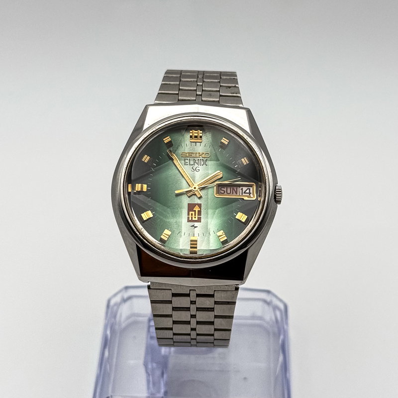 Seiko Seiko - Elnix 光雫 (Kōshizuku) – Droplets of Light - No reserve price - 0723-6020 - Men - 1973 vintage watch - image 3