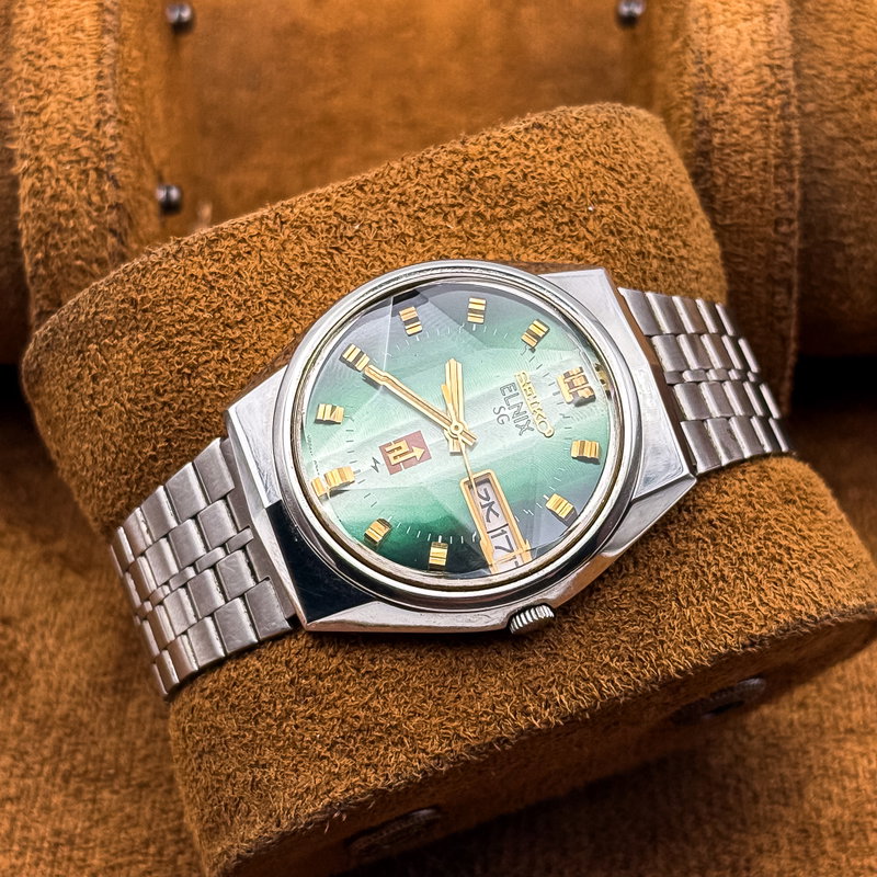 Seiko Seiko - Elnix 光雫 (Kōshizuku) – Droplets of Light - No reserve price - 0723-6020 - Men - 1973 vintage watch - image 16