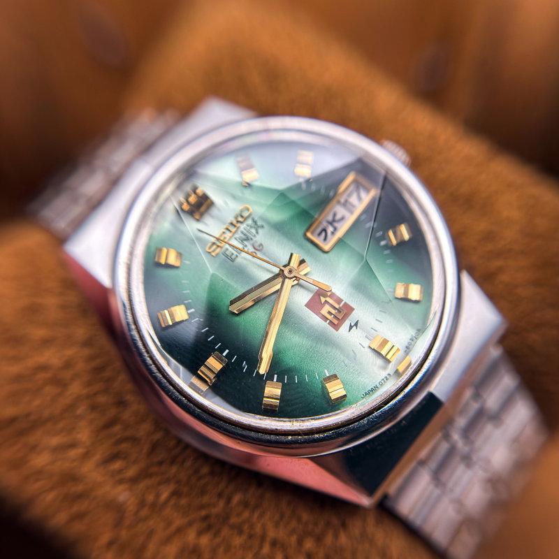 Seiko Seiko - Elnix 光雫 (Kōshizuku) – Droplets of Light - No reserve price - 0723-6020 - Men - 1973 vintage watch - image 19
