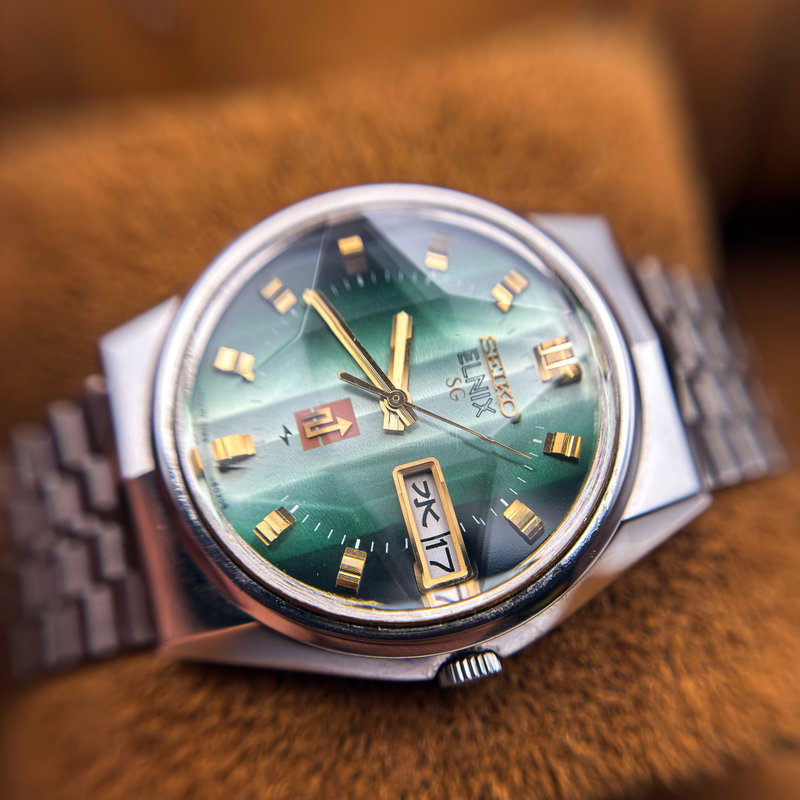 Seiko Seiko - Elnix 光雫 (Kōshizuku) – Droplets of Light - No reserve price - 0723-6020 - Men - 1973 vintage watch - image 20