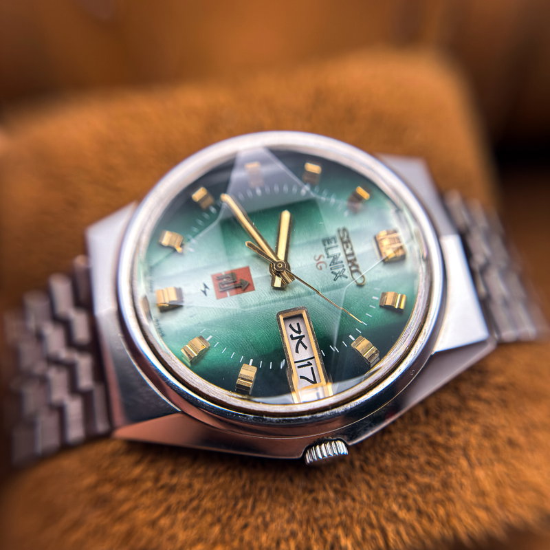 Seiko Seiko - Elnix 光雫 (Kōshizuku) – Droplets of Light - No reserve price - 0723-6020 - Men - 1973 vintage watch - image 21