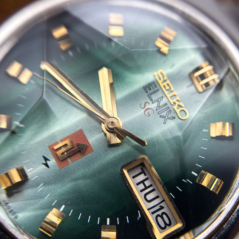 Seiko Seiko - Elnix 光雫 (Kōshizuku) – Droplets of Light - No reserve price - 0723-6020 - Men - 1973 vintage watch - image 22
