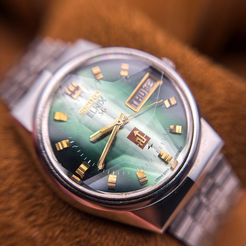 Seiko Seiko - Elnix 光雫 (Kōshizuku) – Droplets of Light - No reserve price - 0723-6020 - Men - 1973 vintage watch - image 24