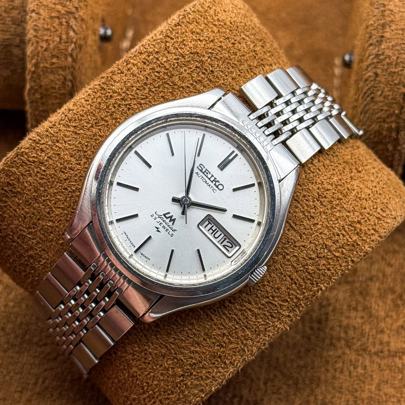 Seiko Seiko - LM Special 銀輝 (Ginki) – Silver Radiance - No reserve price - 5206-6061 - Men - 1972 vintage watch - image 4