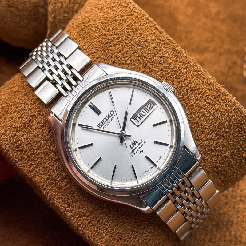 Seiko Seiko - LM Special 銀輝 (Ginki) – Silver Radiance - No reserve price - 5206-6061 - Men - 1972 vintage watch - image 6