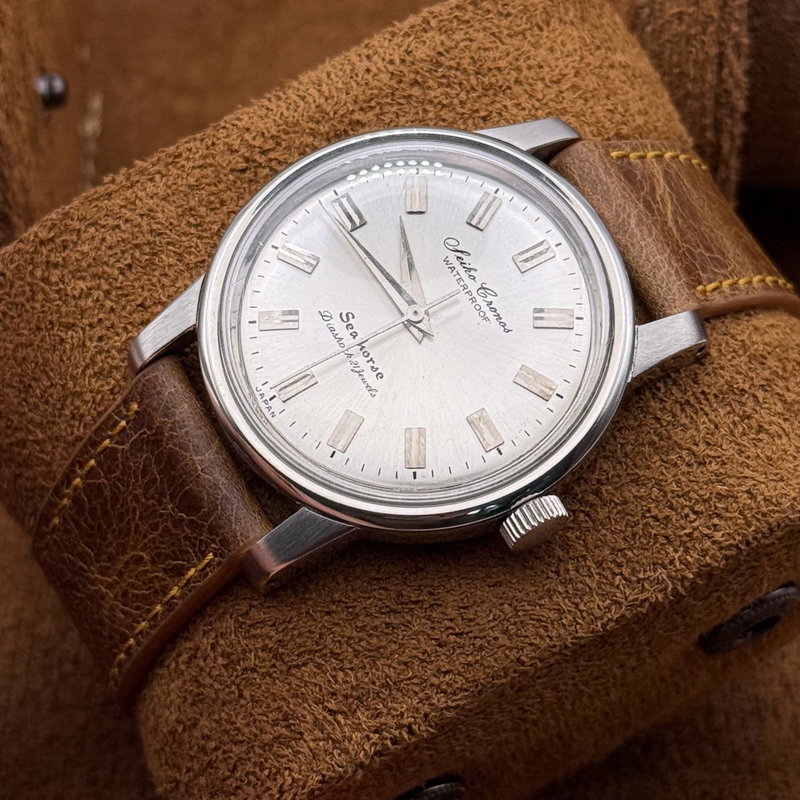 Seiko Seiko - Cronos Seahorse 晶環 (Shōkan) – Crystal Halo - No Reserve Price - J13032 - Men - 1961 vintage watch - image 14