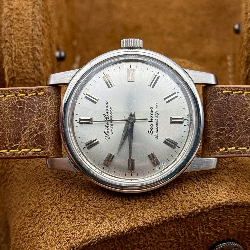 Seiko Seiko - Cronos Seahorse 晶環 (Shōkan) – Crystal Halo - No Reserve Price - J13032 - Men - 1961 vintage watch - image 16