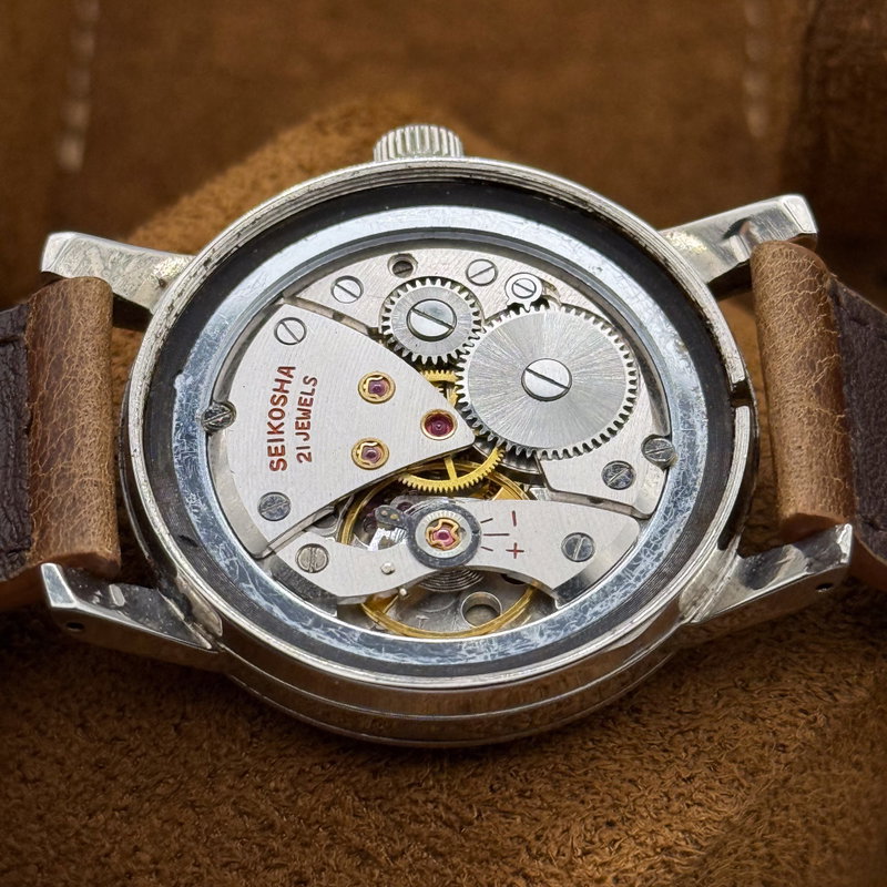 Seiko Seiko - Cronos Seahorse 晶環 (Shōkan) – Crystal Halo - No Reserve Price - J13032 - Men - 1961 vintage watch - image 23