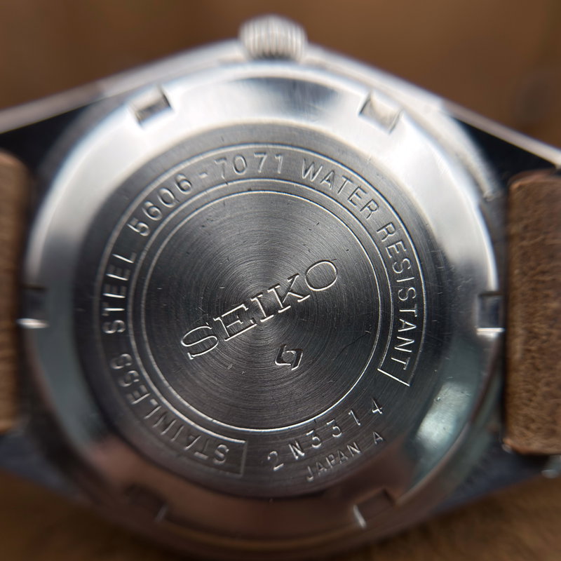 Seiko Seiko - LM “Brushed Blue Sunburst” 青嵐 (Ao Arashi) – Blue Storm - No Reserve Price - 5606-7071 - Men - 1972 vintage watch - image 22