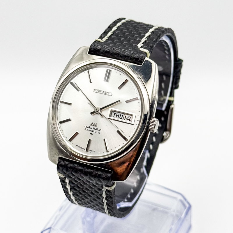Seiko Seiko - Lord Matic [Near-Mint] 令環 (Reikan) – Elegant Circle - No reserve price - 5606-8010 - Men - 1971 vintage watch - image 2