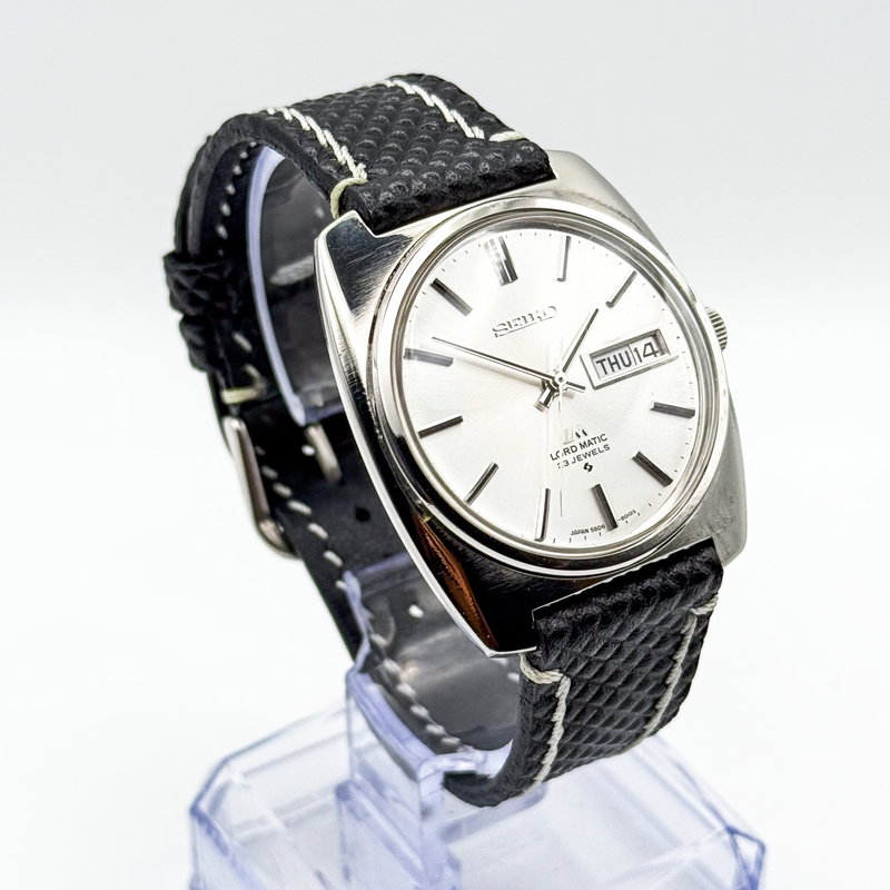 Seiko Seiko - Lord Matic [Near-Mint] 令環 (Reikan) – Elegant Circle - No reserve price - 5606-8010 - Men - 1971 vintage watch - image 4