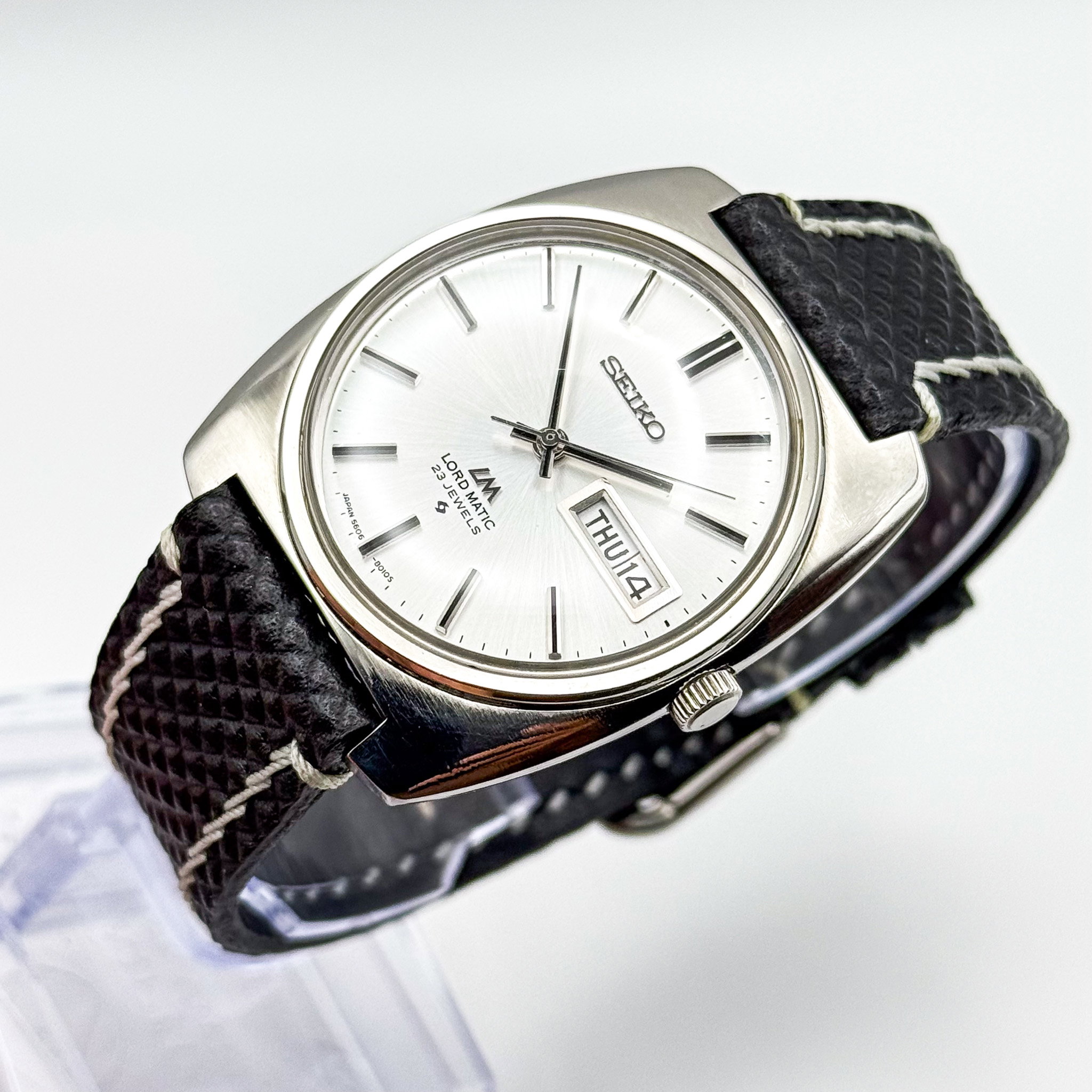 Seiko - Lord Matic [Near-Mint] 令環 (Reikan) – Elegant Circle - No reserve price - 5606-8010 - Men - 1971