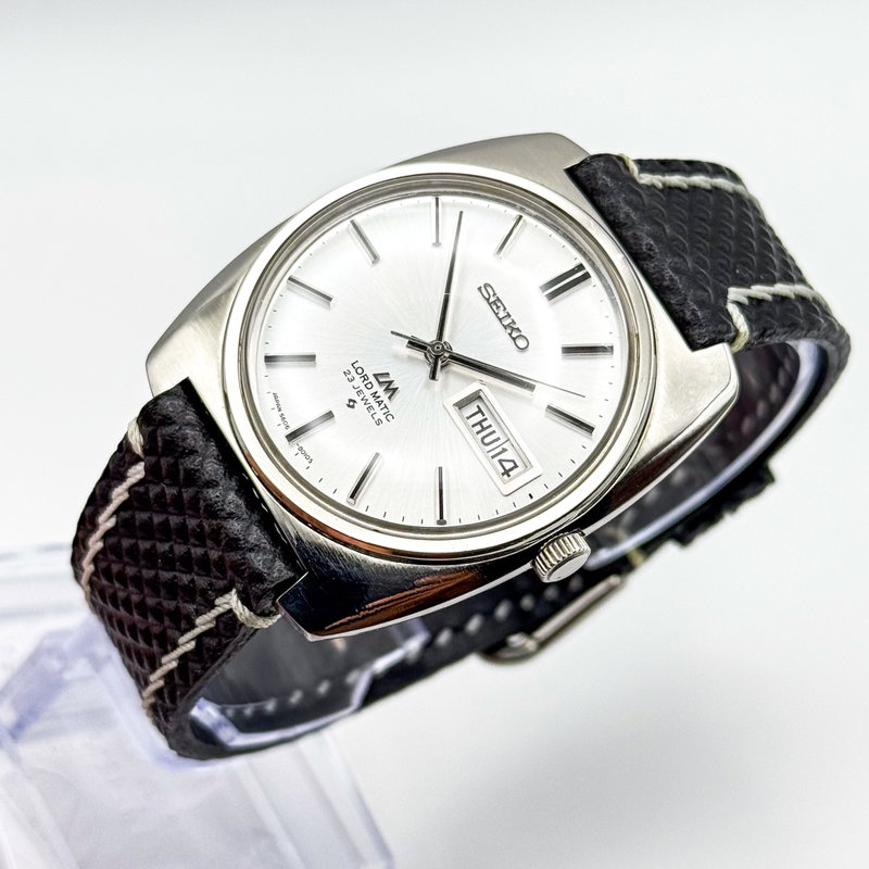 Seiko Seiko - Lord Matic [Near-Mint] 令環 (Reikan) – Elegant Circle - No reserve price - 5606-8010 - Men - 1971 vintage watch - image 1