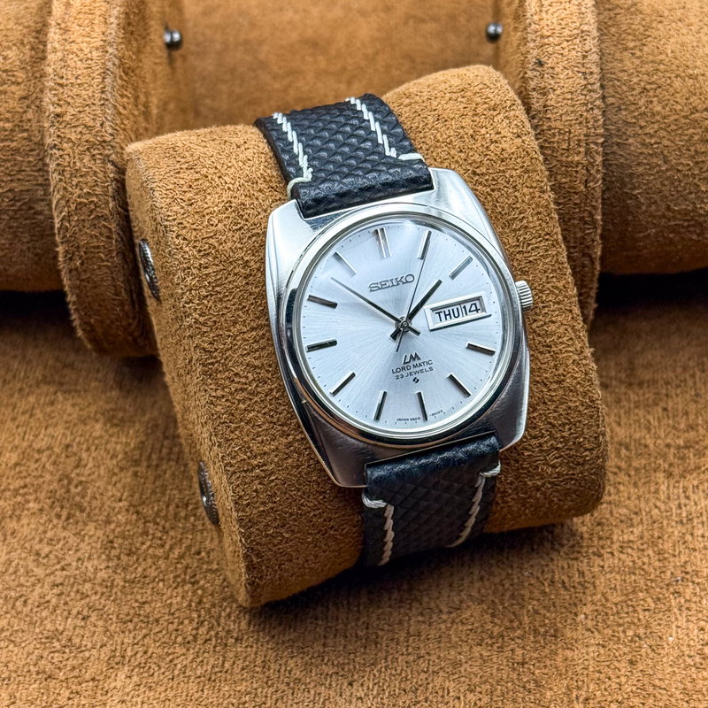Seiko Seiko - Lord Matic [Near-Mint] 令環 (Reikan) – Elegant Circle - No reserve price - 5606-8010 - Men - 1971 vintage watch - image 12