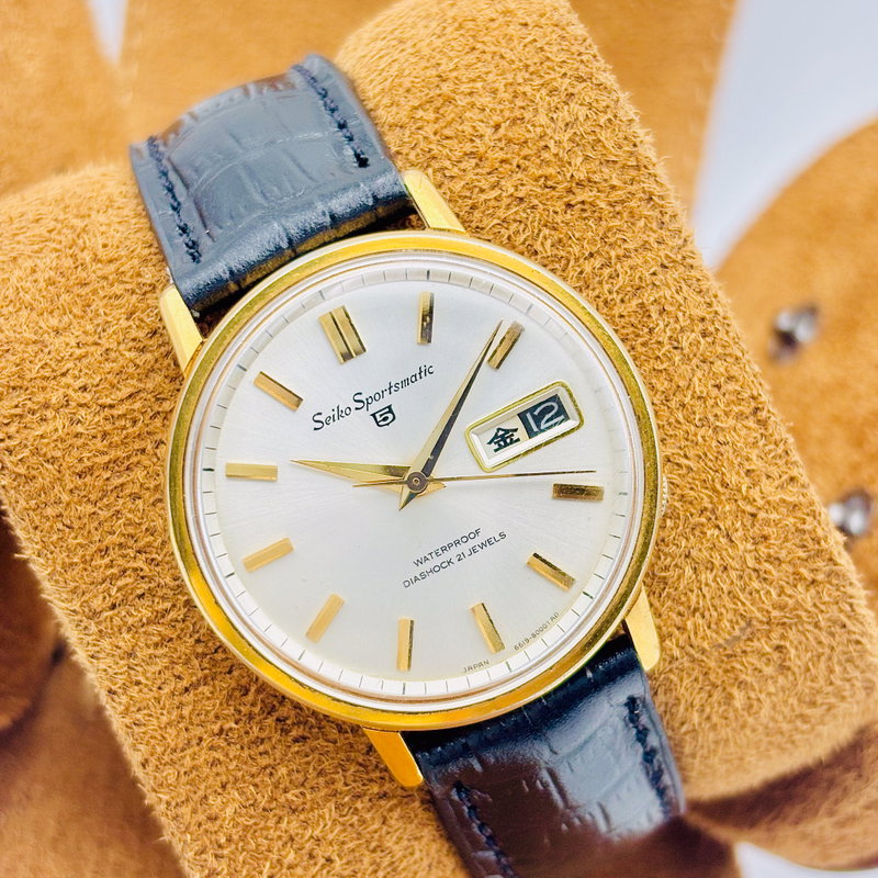 Seiko Seiko - Sportsmatic 5 純光 (Junkō) – Pure Light - No Reserve Price - 6619-8000 - Men - 1965 vintage watch - image 2