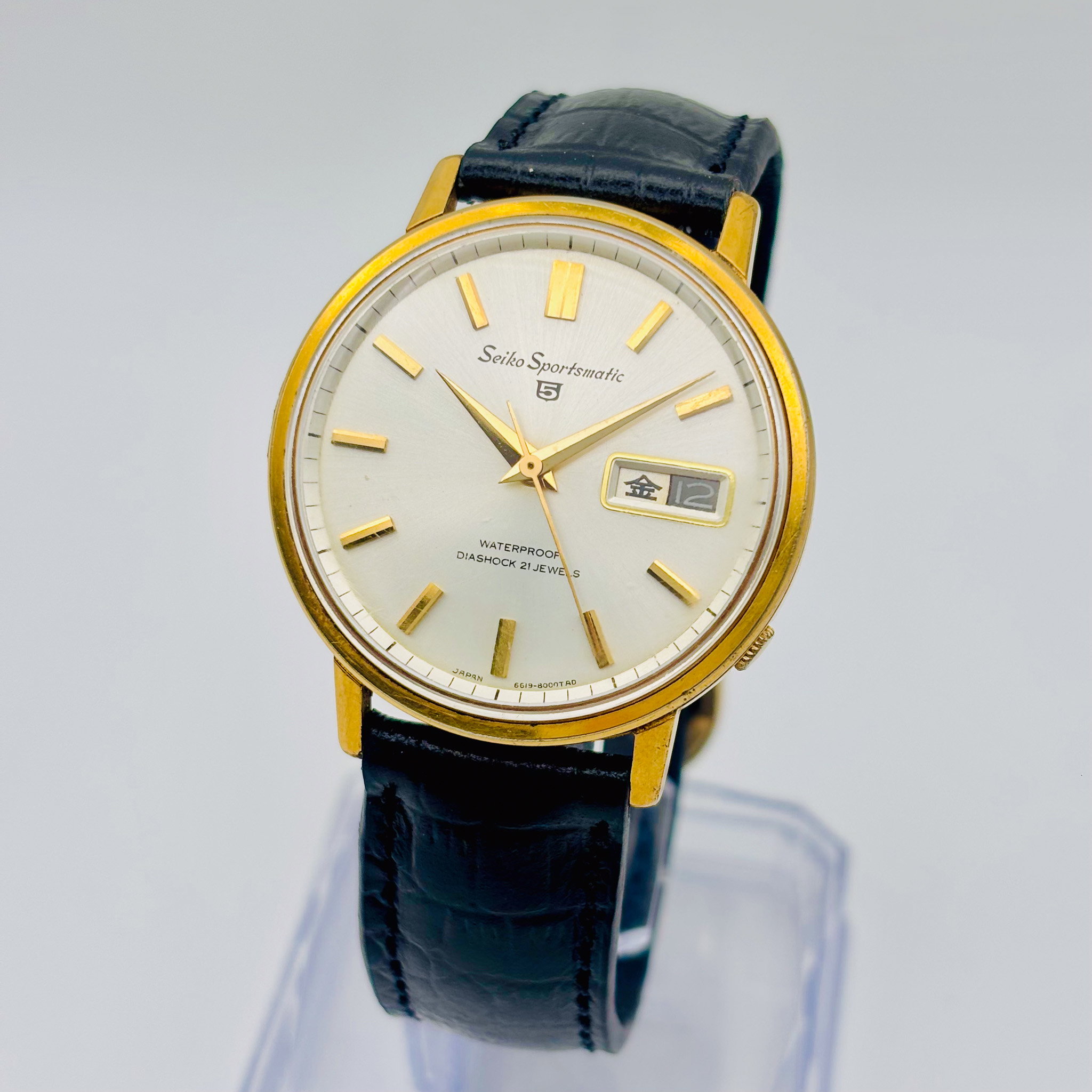 Seiko - Sportsmatic 5 純光 (Junkō) – Pure Light - No Reserve Price - 6619-8000 - Men - 1965