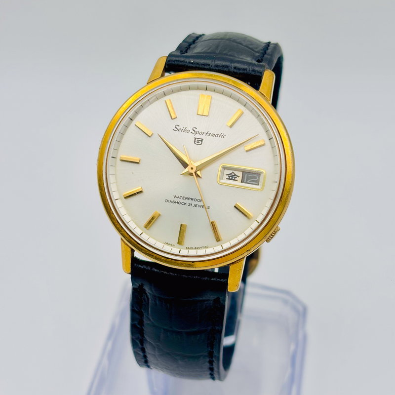 Seiko Seiko - Sportsmatic 5 純光 (Junkō) – Pure Light - No Reserve Price - 6619-8000 - Men - 1965 vintage watch - image 1
