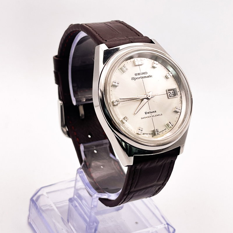 Seiko Seiko - Sportsmatic Deluxe 久響 (Kyūkyō) – Lasting Echo - No Reserve Price - 7605-8010 - Men - 1966 vintage watch - image 3