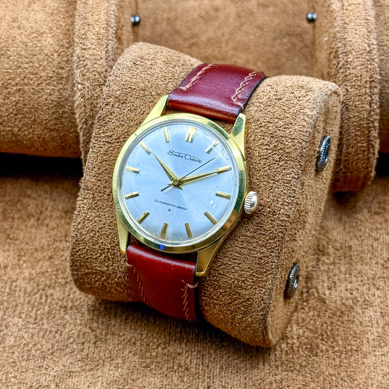 Seiko Seiko - Crown 紗光 (Shakō) – Silken Light - No reserve price - J14091 - Men - 1964 vintage watch - image 1