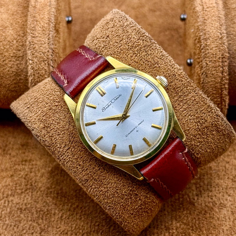 Seiko Seiko - Crown 紗光 (Shakō) – Silken Light - No reserve price - J14091 - Men - 1964 vintage watch - image 2