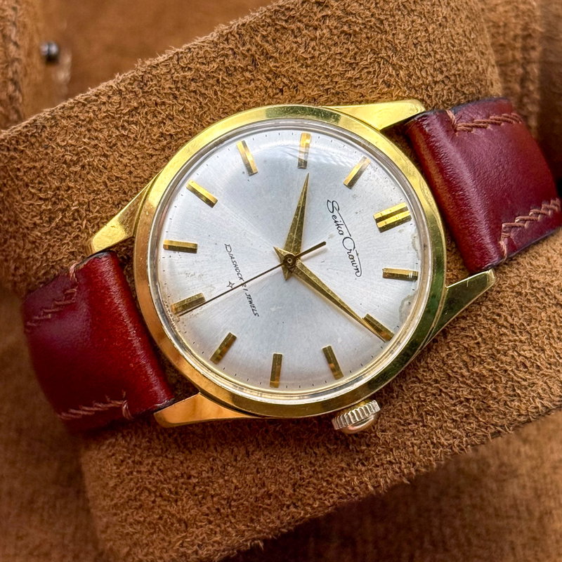 Seiko Seiko - Crown 紗光 (Shakō) – Silken Light - No reserve price - J14091 - Men - 1964 vintage watch - image 4