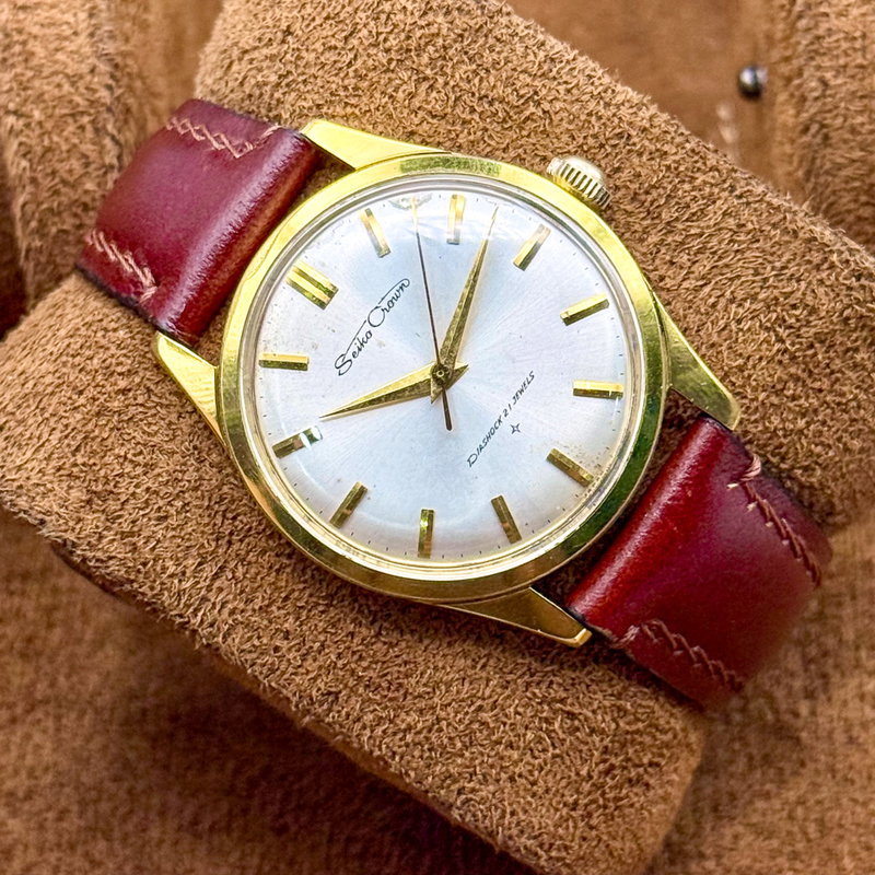 Seiko Seiko - Crown 紗光 (Shakō) – Silken Light - No reserve price - J14091 - Men - 1964 vintage watch - image 7