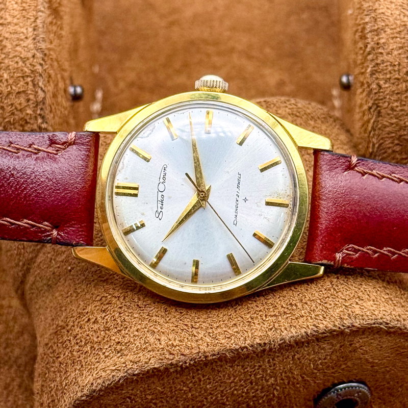 Seiko Seiko - Crown 紗光 (Shakō) – Silken Light - No reserve price - J14091 - Men - 1964 vintage watch - image 9