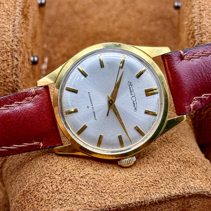 Seiko Seiko - Crown 紗光 (Shakō) – Silken Light - No reserve price - J14091 - Men - 1964 vintage watch - image 10
