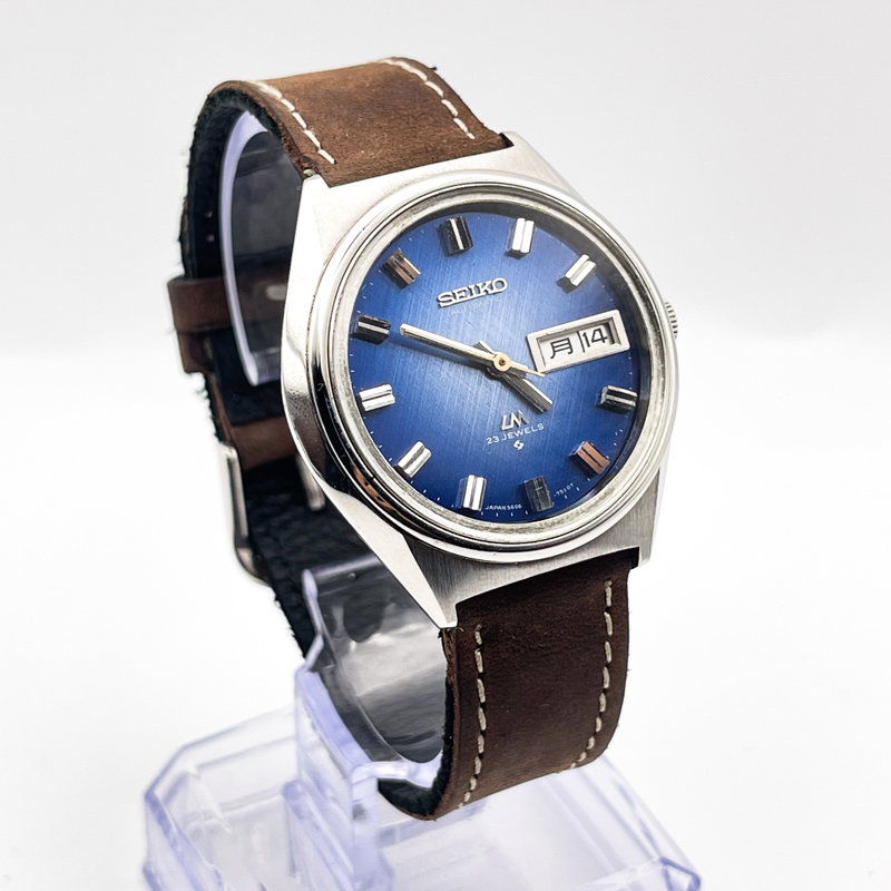 Seiko Seiko - Lord Matic 蒼幻 (Sōgen) – Blue Illusion - No Reserve Price - 5606-7260 - Men - 1973 vintage watch - image 2