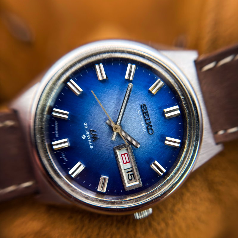 Seiko Seiko - Lord Matic 蒼幻 (Sōgen) – Blue Illusion - No Reserve Price - 5606-7260 - Men - 1973 vintage watch - image 11