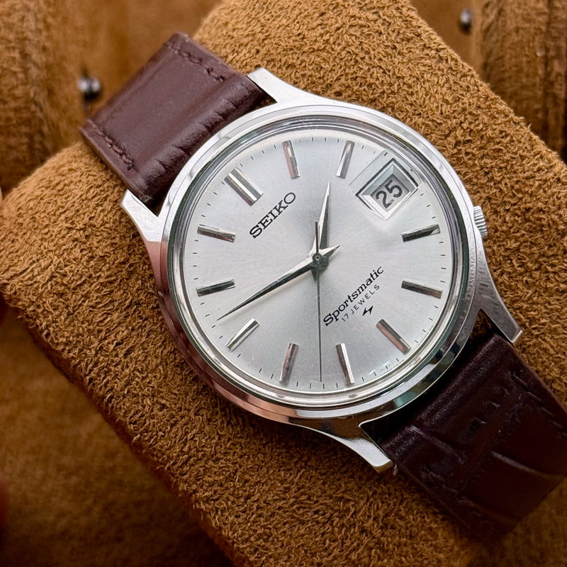 Seiko Seiko - Sportsmatic 晴影 (Harekage) – Clear Shadow - No Reserve Price - 7625-8293 - Men - 1968 vintage watch - image 12