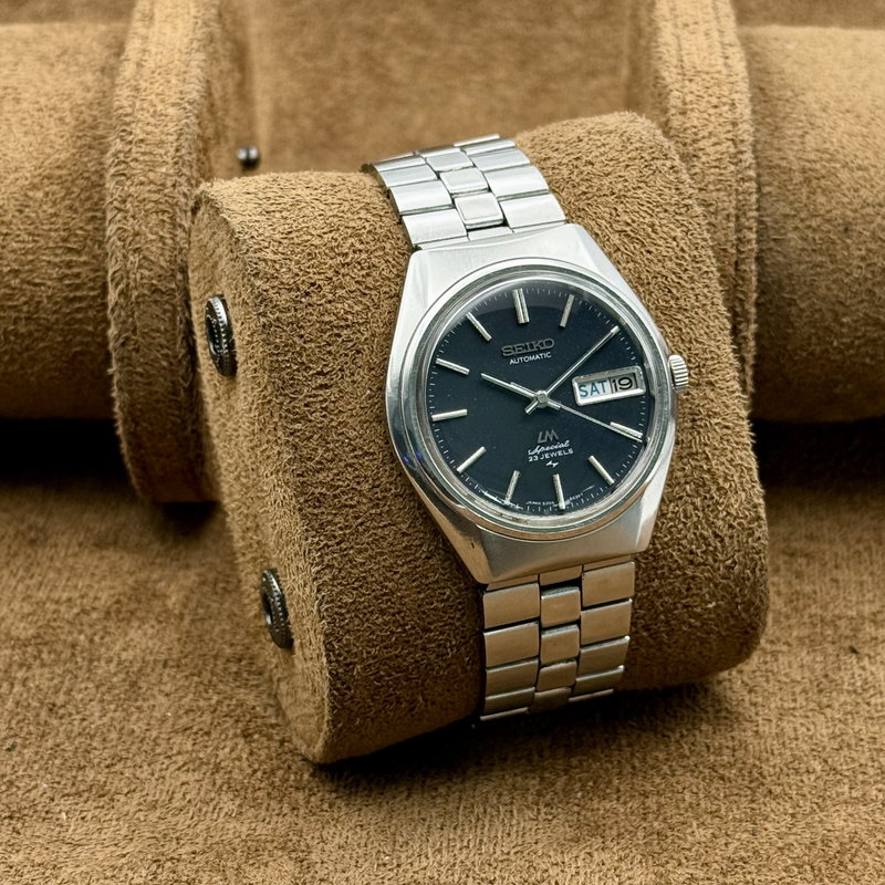 Seiko Seiko - LM Special "Dark Blue Sunburst" 微霧 (Bimu) – Faint Mist - No Reserve Price - 5206-6051 - Men - 1972 vintage watch - image 10