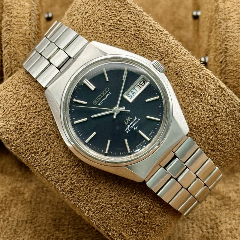 Seiko Seiko - LM Special "Dark Blue Sunburst" 微霧 (Bimu) – Faint Mist - No Reserve Price - 5206-6051 - Men - 1972 vintage watch - image 14