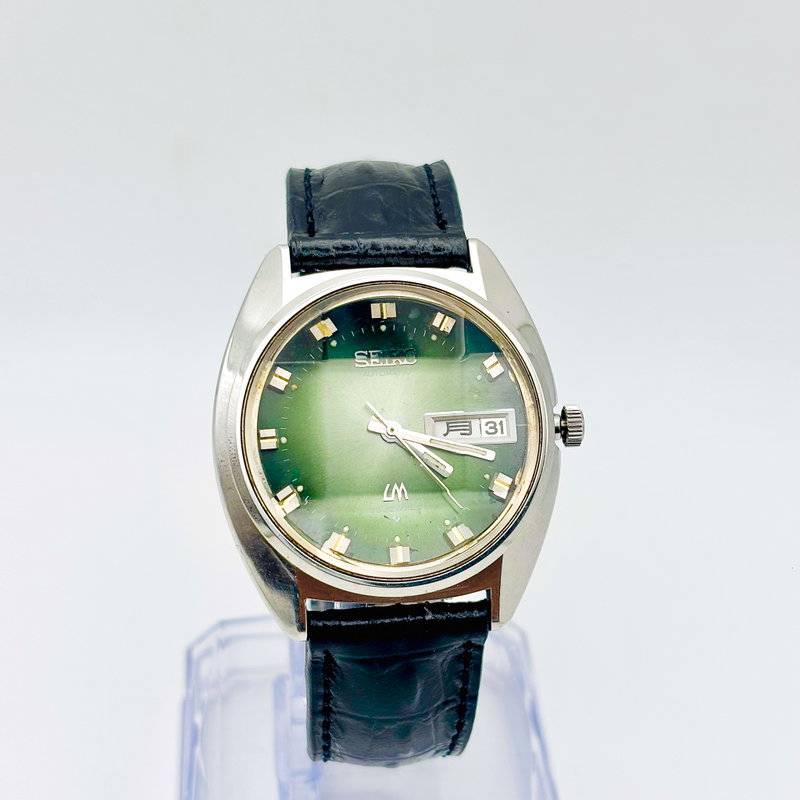 Seiko Seiko - Lord Matic "Gradient Green Sunburst" 輝流 (Kiryu) – Flowing Radiance - No Reserve Price - 5606-7231 - Men - 1973 vintage watch - image 16
