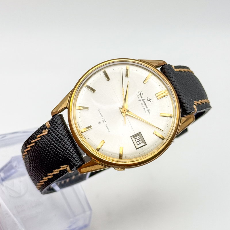 Seiko Seiko - Seikomatic Self Dater 'Gold-filled' - No reserve price - 3704863 - Men - 1961 vintage watch - image 9