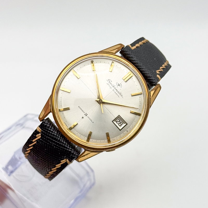 Seiko Seiko - Seikomatic Self Dater 'Gold-filled' - No reserve price - 3704863 - Men - 1961 vintage watch - image 10