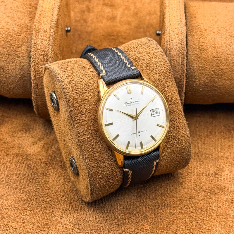 Seiko Seiko - Seikomatic Self Dater 'Gold-filled' - No reserve price - 3704863 - Men - 1961 vintage watch - image 13
